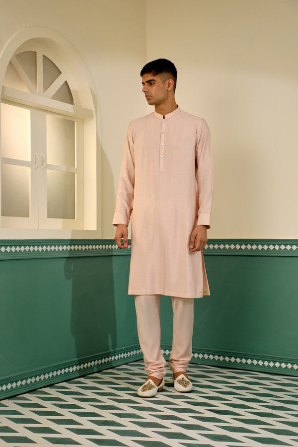 Hand block printed sherwani SW1424A